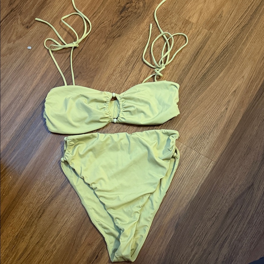 Tularosa Green Bikini Set